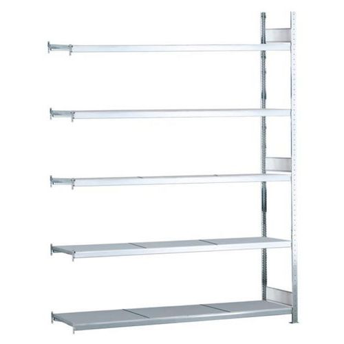 Rayonnage grande largeur Easy-Fix Plus - Tablette galva - Schulte