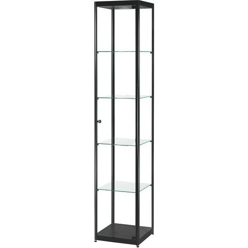 Vitrine d'exposition - 400 x 400 x 2000 mm - Manutan Expert
