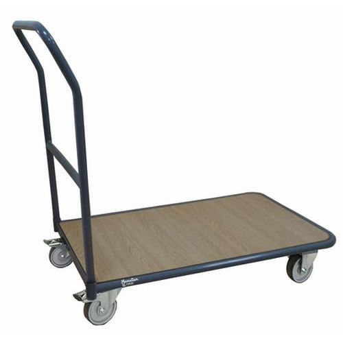 Stahlwagen mit festem Bügel - Tragkraft 250 kg - Manutan Expert