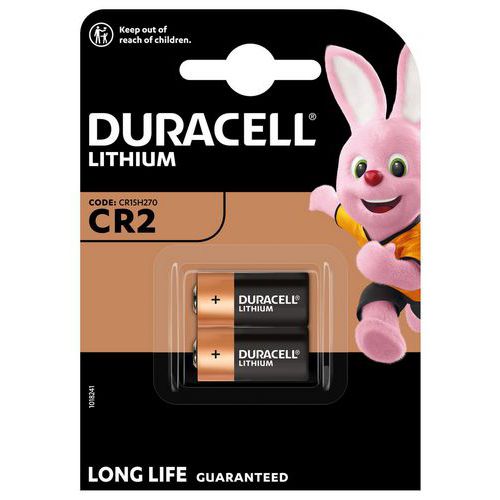 Lithiumbatterie CR2 - 2 Stück - Duracell