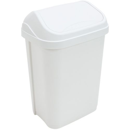 Poubelle sanitaire à couvercle basculant 10 L - Manutan Expert