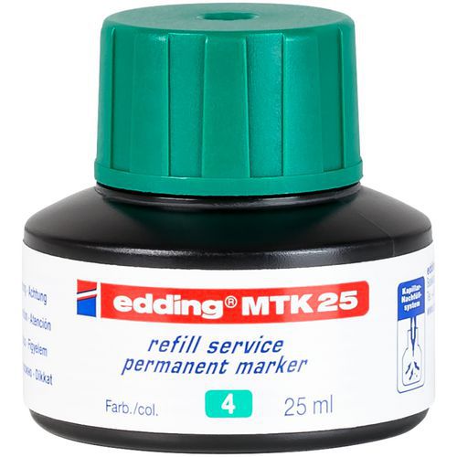 Recharge encre marqueur permanent Edding MTK 25