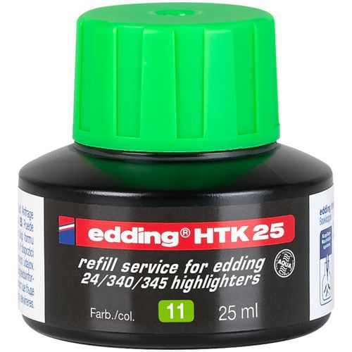 Recharge HTK25 pour surligneur e24 ecoline - EDDING