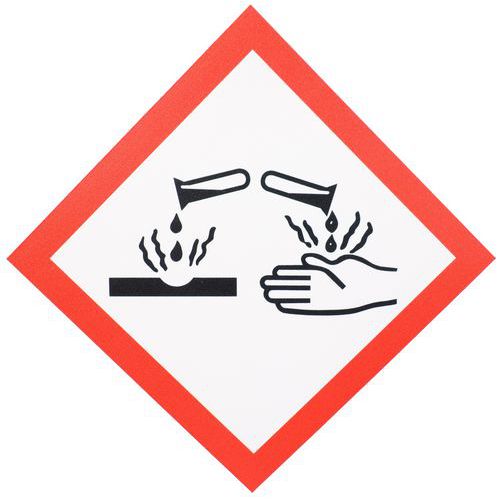 Panneau CLP - Corrosif - PVC - Manutan Expert