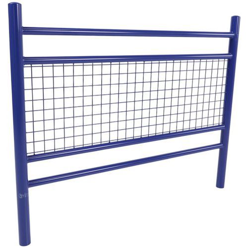 Gitterbarriere, blau - Manutan Expert
