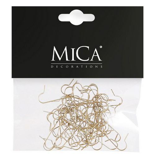 Goldene Weihnachtsbaumdekoration