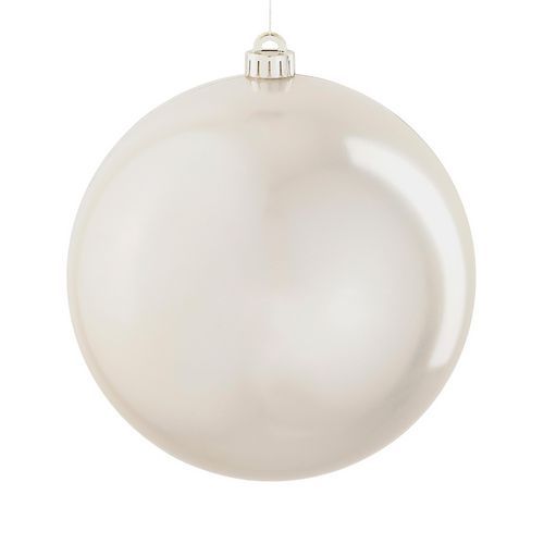 Boule incassable crème perle - diamètre 25 cm
