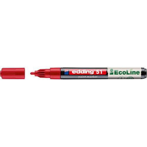 Lackmarker auf Wasserbasis EcoLine - e-50, e-51 und e-52 - edding