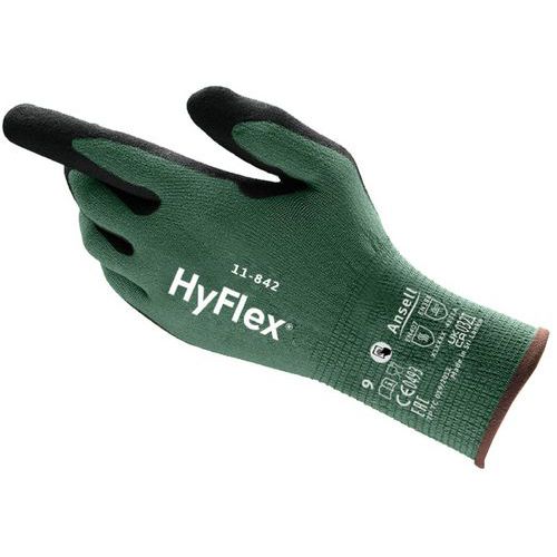Arbeitshandschuhe aus recycelten Materialien HyFlex 11‑842 - Ansell