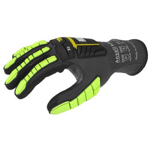 Stoßfeste Handschuhe mit TPR-Verstärkung Ringers R840 - Ansell