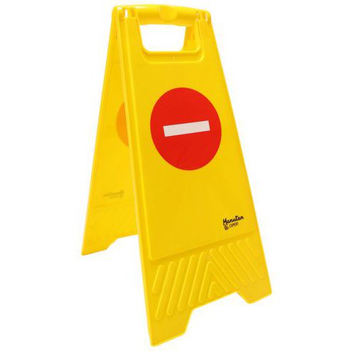 Chevalet de signalisation Entrée interdite - Manutan Expert