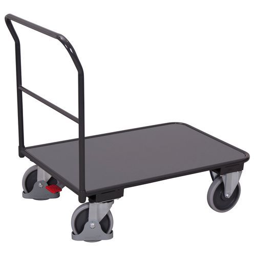 Wagen aus Stahlrohr  - 1 fester Bügel - Tragkraft 400 kg