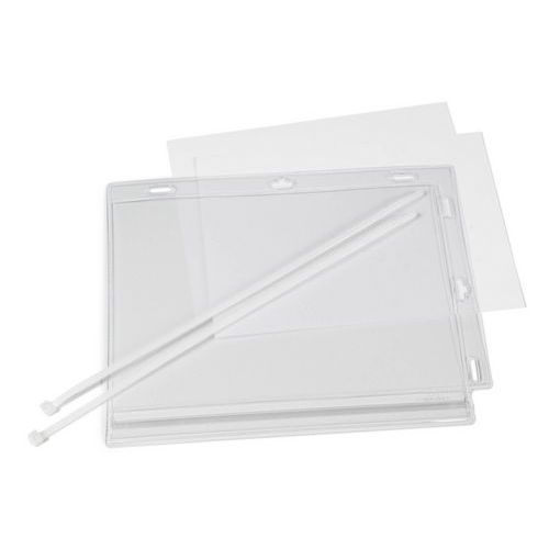 Wasserdichte Sichttafel mit Kabelklemme - Durable