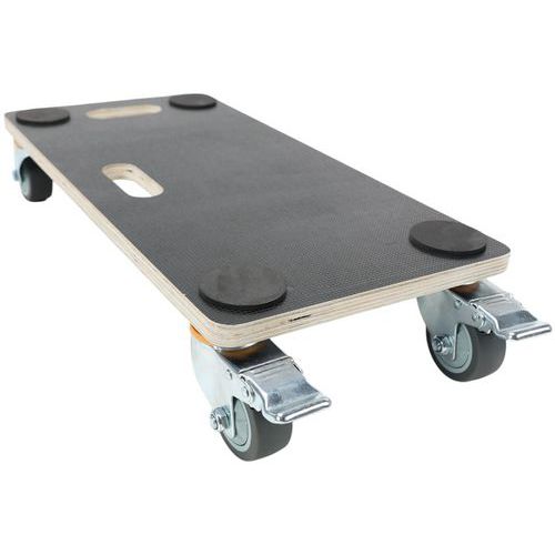 Rollbrett aus Holz mit Griff, Tragkraft 200 kg - Manutan Expert