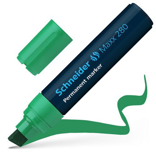 Permanentmarker Maxx 280 mit Keilspitze - Schneider