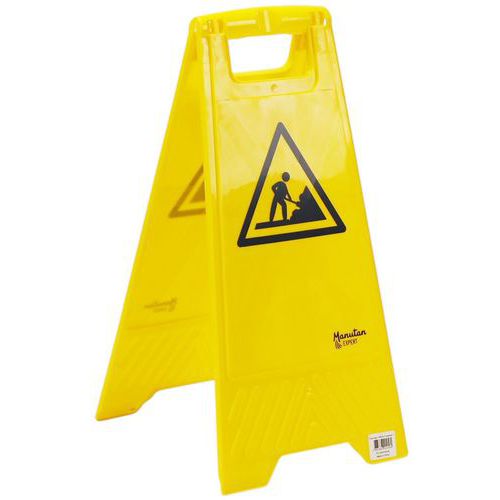 Warnaufsteller „Bauarbeiten“ - Manutan Expert