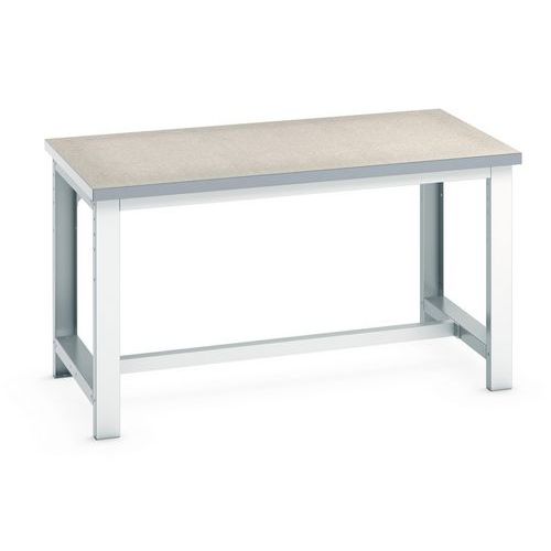 Werkbank Cubio - Breite 150 cm - Linoleum