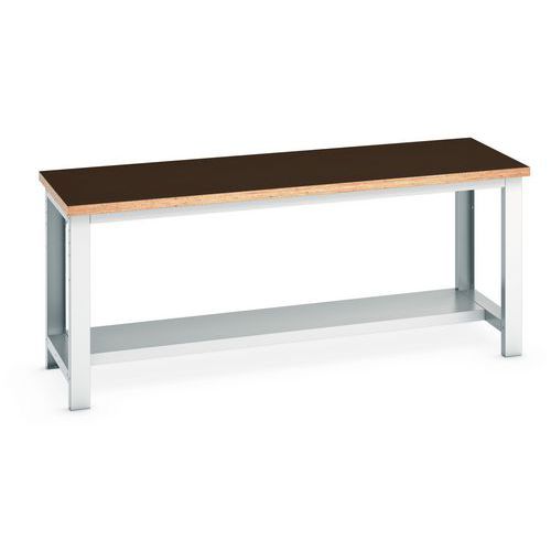 Werkbank Cubio mit festem Fachboden - Breite 150 cm - Arphenol