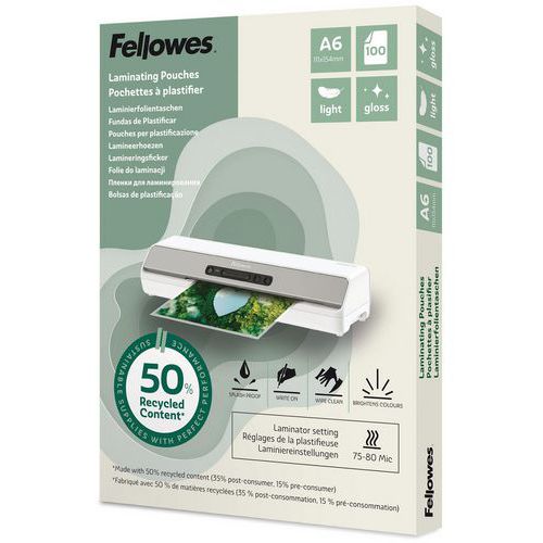 Glänzende Laminierhüllen Light - Fellowes