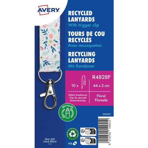 Nackenband, aus recyceltem Material, mit Motiv - Avery Dennison