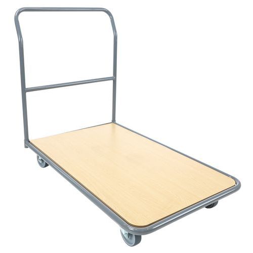 Stahlwagen mit festem Bügel - Tragkraft 250 kg - Manutan Expert