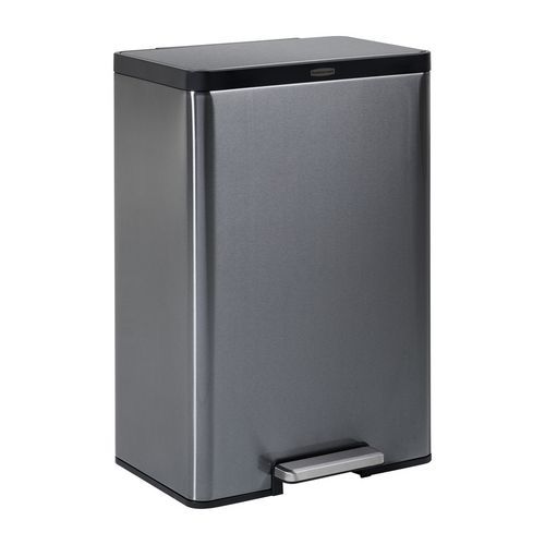 Abfallbehälter Elite Edelstahl-Fußpedal - 45 L - Rubbermaid