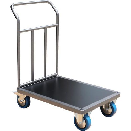 Stahlwagen 600 x 800 mit Deichsel - Stockman
