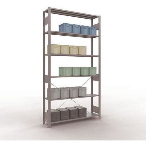 Regal Easy-Fix für leichte Lasten - Einseitig - H 2500 mm - Verzinkt - Schulte