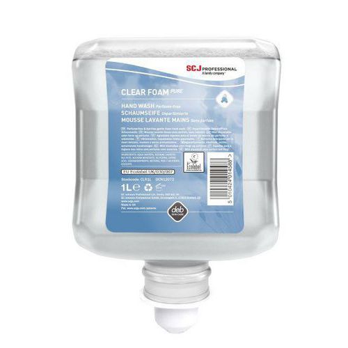 Waschschaum für Hände und Körper, parfümfrei, 1 L - SC Johnson Professional