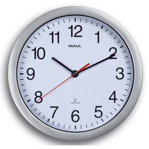 Wanduhr MAULrun, funkgesteuert, 25,2 cm - Maul