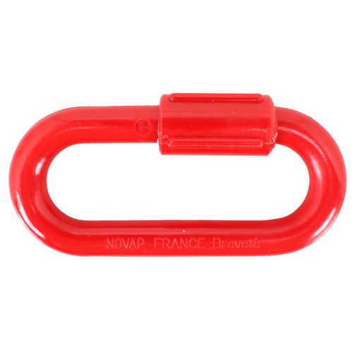 Schnellkettenglied aus Polyamid - Rot - Novap