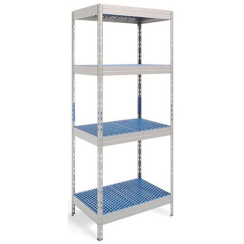 Aluminium-Regal für Lebensmittelbereich - Manutan Expert