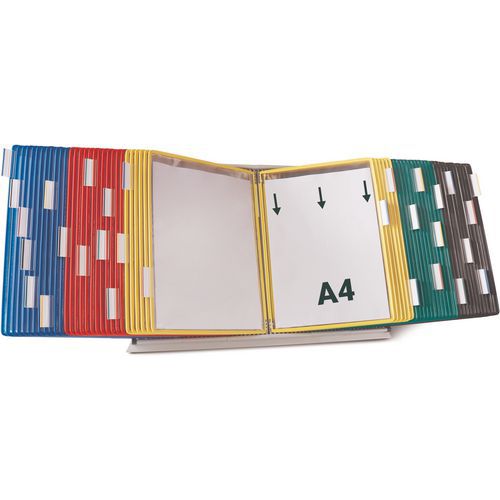 Präsentationssystem Tarifold mit Hüllen für A4-Format