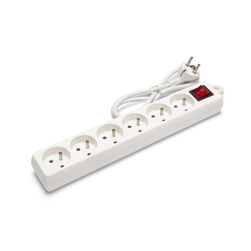 Standard-Mehrfachsteckdose NF mit Ausschalter - Velamp