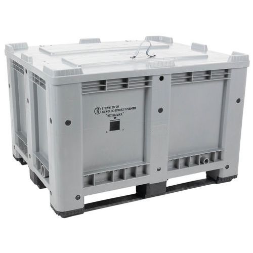 Palettenbox mit Deckel gemäß ADR/UN - Manutan Expert