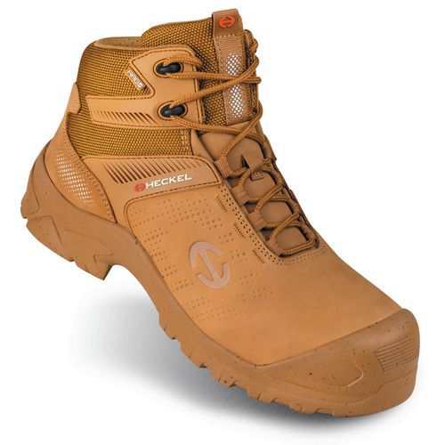 Hohe Sicherheitsschuhe S3S HRO - Heckel Maccrossroad Tan 3.0