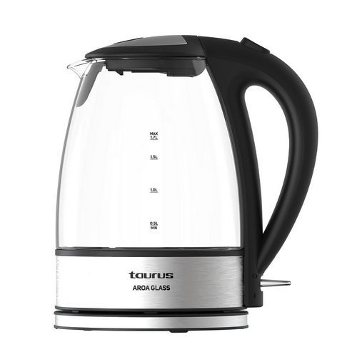 Wasserkocher aus Glas, 2200 W, 1,7 L, Aroa Glass - Taurus