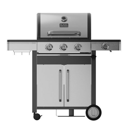 Barbecue-Gasgrill mit 3 Brennern BXOG12950E - Black and Decker