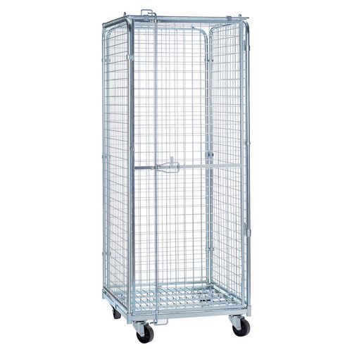 Sicherheitsrollcontainer Manutan - Stahlsockel - Tragkraft 400 kg