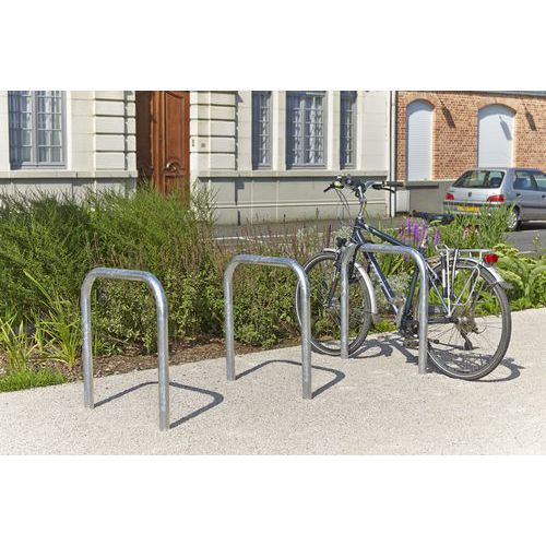 Fahrradständer mit rutschfesten Bügeln – 2 Stellplätze