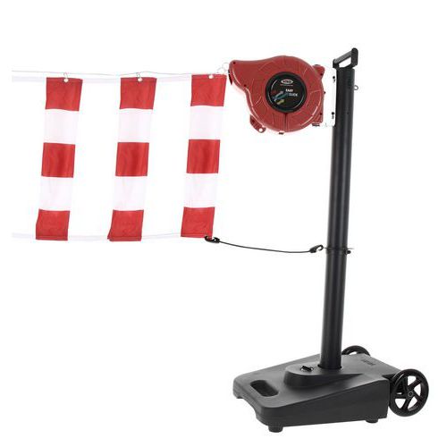 Absperrwagen mit 6-m-Abroller - Viso