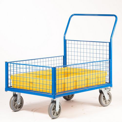 Gitterwagen mit Auffangwanne EMP