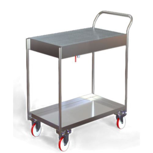 Edelstahl-Auffangwagen - Sameto Technifil