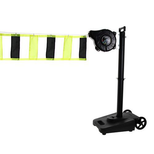 Absperrwagen mit Absperrbandaufroller - 15m - VISO