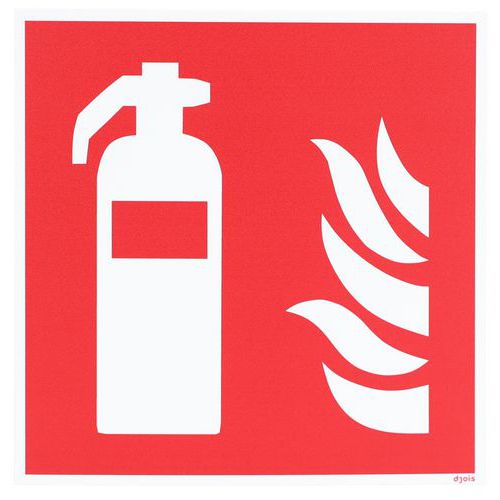 Schild mit Feuerlöscher-Piktogramm - Djois Made By Tarifold
