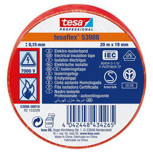 Klebeband zur elektrischen Isolierung 53988 - Tesa