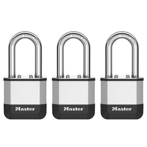 Vorhängeschloss aus gewalztem Stahl 45 mm Bügel 38 mm - Elite - Master Lock