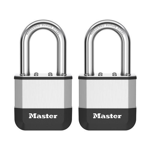 Vorhängeschloss aus gewalztem Stahl 52 mm - Bügel 38 mm - Elite - Master Lock