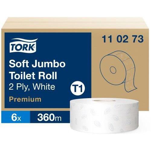 Toilettenpapier Mini und Maxi Jumbo Tork Premium