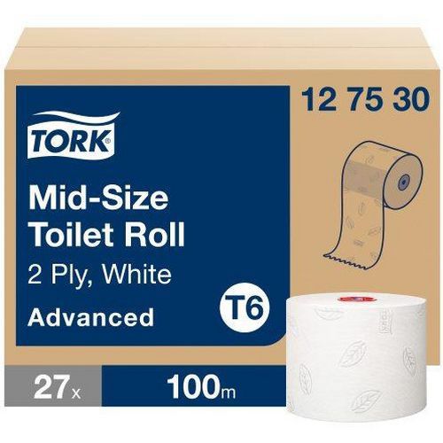 Toilettenpapier Tork Compact – Rolle – T6